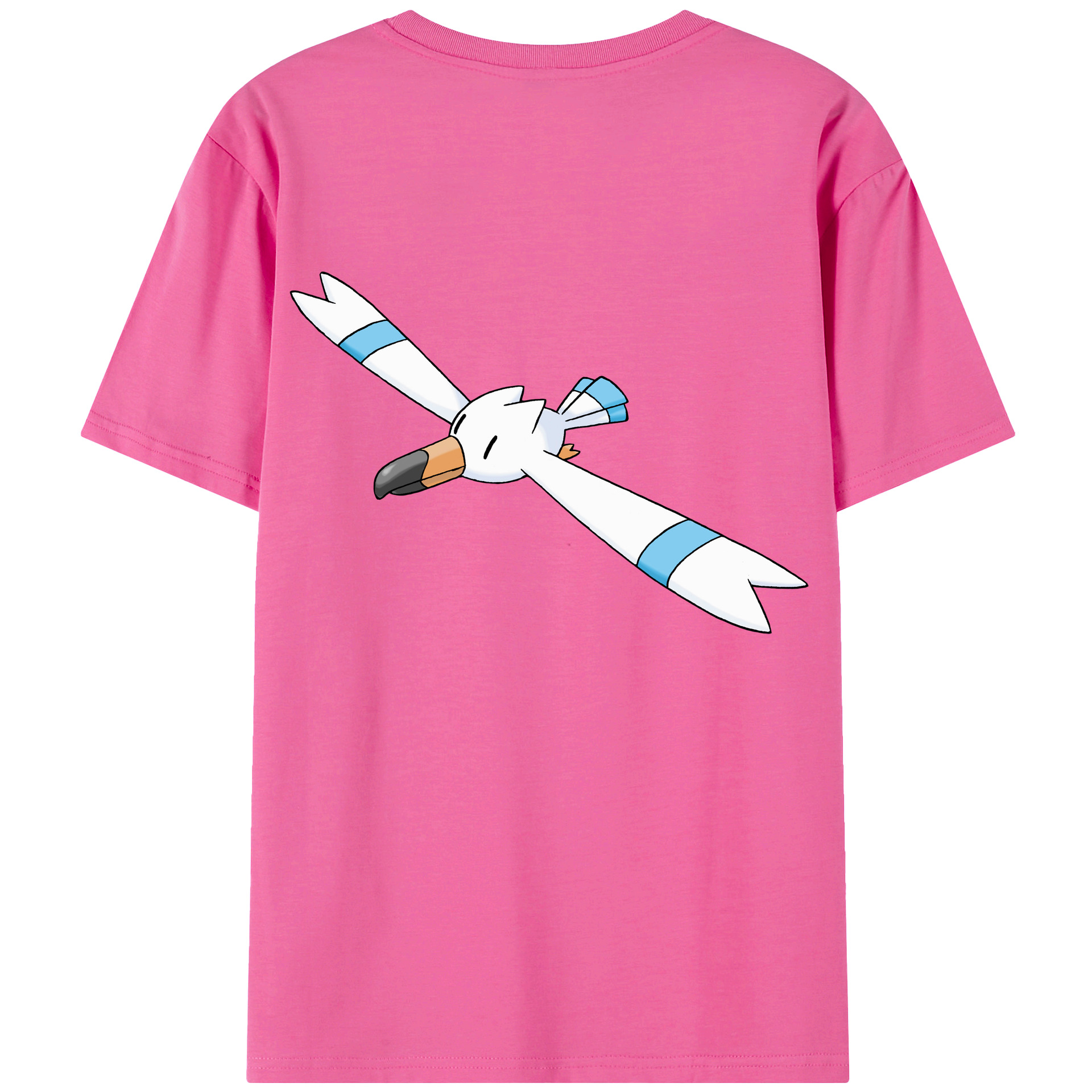 （画像用） ポケットモンスター Pokémon レディース半袖Tシャツ(バックプリント)